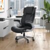 Alira High Back Executive Office Chair,Ergonomic Home Computer Desk Chair with Inflatable Lumbar Support for Working Study