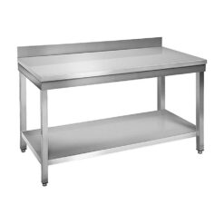 All Stainless Steel Plancha Table 2 Trays 120 Cm