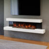 Almeria 6Ft Fully Assembled Electric Fireplace