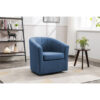 Amareon Fabric Swivel Barrel Chair