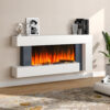 Anjeanette Metro Lane 132cm W Electric Fire