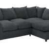 Argos Home Harry Fabric Right Hand Corner Sofa - Charcoal