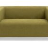 Argos Home Moda Fabric 2 Seater Sofa small - Olive Green