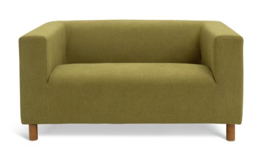 Argos Home Moda Fabric 2 Seater Sofa small - Olive Green