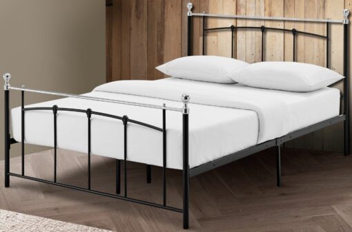 Argos Home Yani Small Double Metal Bed Frame - Black