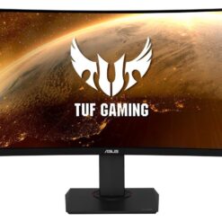 Asus TUF VG32VQR Quad HD 31.5" Curved LED Gaming Monitor - Black, Black