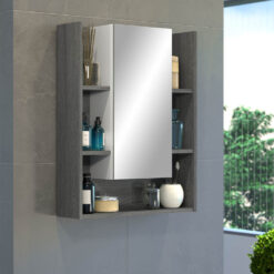 Attiya 60cm x 77cm Surface Mount Mirror Cabinet