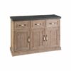 Ayden Wooden 3 Door 3 Drawer Sideboard