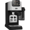 BEKO CaffeExperto CEP5304X Espresso Coffee Machine - Silver, Silver/Grey