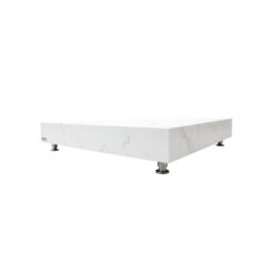 BIANCO Marble Porcelain Coffee Table 118 x 118 x 23.9 cm