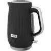 BREVILLE Linear VKT243 Jug Kettle - Black & Chrome, Black