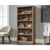 Barrister Home 5 Shelf Bookcase Salt Oak