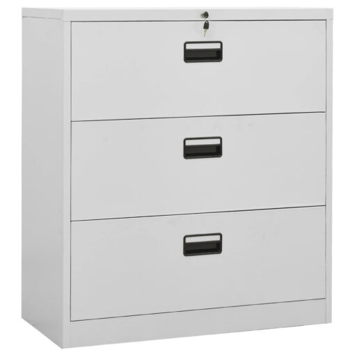 Basaldua 3 -Drawer Steel File Cabinet