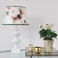 Bee Bloom 40cm Paper Drum Lamp Shade