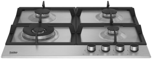 Beko HIAW64225SX 60cm Gas Hob - Stainless Steel