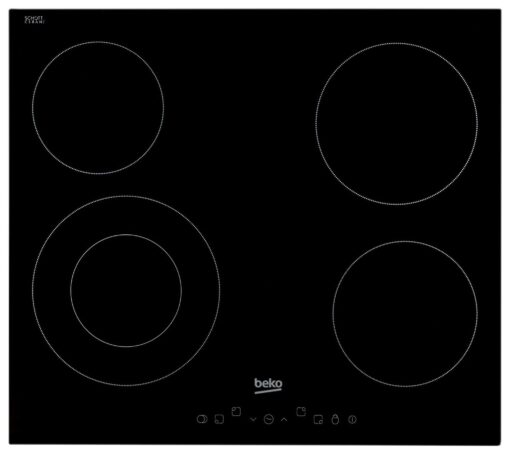 Beko HIC64402T Electric Ceramic Hob - Black