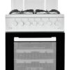 Beko KA52NEW HLG 50cm Single Oven Gas Cooker - White