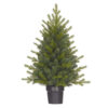 Black Box Trees Flachau x-mas tree potted green TIPS 316 - h90xd66cm