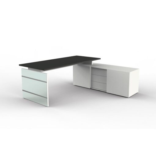 Bob Complete Workstation L-Shape Executive Desk