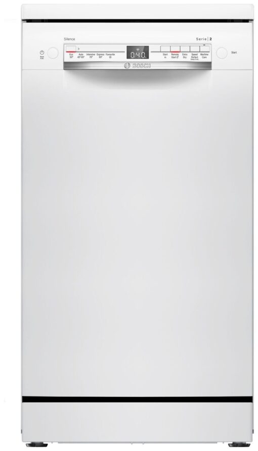 Bosch SPS2IKW01G Slimline Dishwasher - White