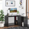 Brannock 120Cm W L-Shaped Computer Desk