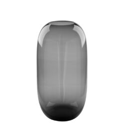 Brasil Grey Glass Table Vase