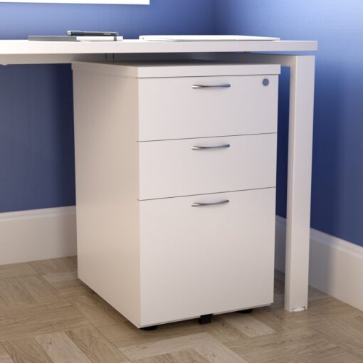 Buariki Under Desk 3 Drawer Filing Cabinet