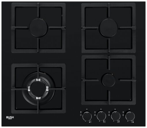 Bush BGOGH60 Gas Hob - Black