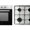 Bush BIBGP 60cm Gas Pack & Electric Single Oven - S/Steel