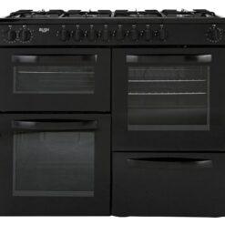 Bush BRC100DHEB 100cm Dual Fuel Range Cooker - Black