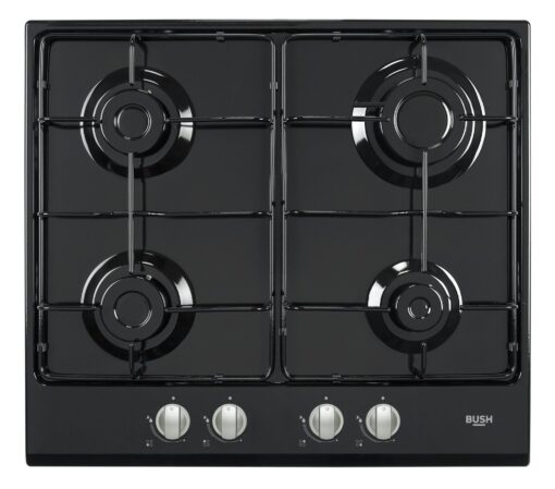 Bush BSH60BFCHB Gas Hob - Black