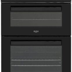 Bush CTFS60DBLECB 60cm Double Oven Electric Cooker - Black