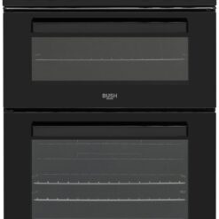 Bush CTFS60DFCB 60cm Double Oven Dual Fuel Cooker - Black