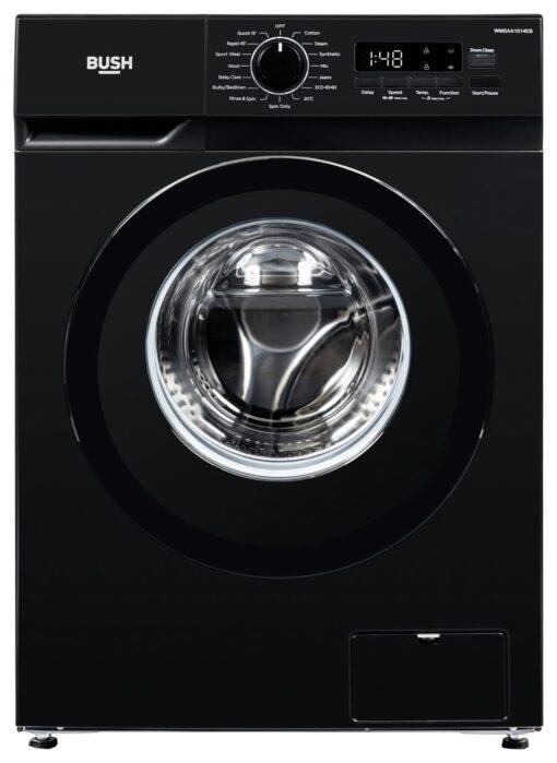 Bush WMSAA1014EB 10KG 1400 Spin Washing Machine - Black