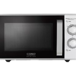 CASO MG 25 Ecostyle Ceramic Microwave with Grill - Silver, Silver/Grey