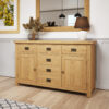 CO 2 Door 6 Drawer Sideboard