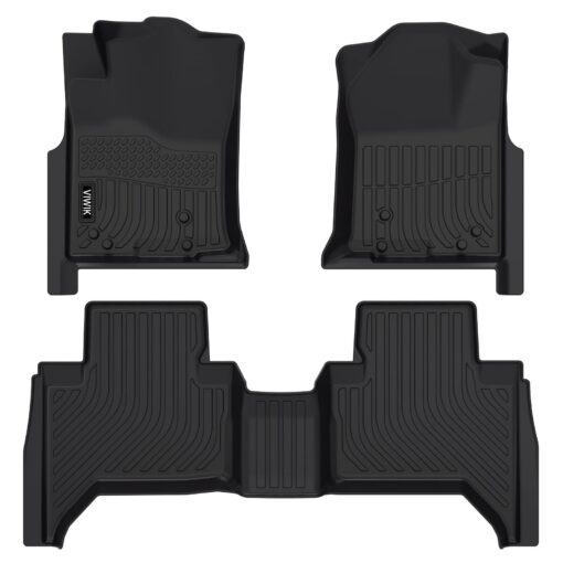 Car Floor Mats For Tacoma 2005-2015/2018-2023 Tacoma (), Automotive Liners For Tacoma, Tpe Rubber Car Mats Front & Rear Non-slip Odorless