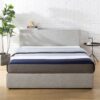 Cassye Smart USB Upholstered Bed Frame with Headboard