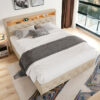 Caughey Double Upholstered Bed Frame