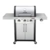 Char-Broil Professional Series 3400 B - 3 Burner Gas Barbecue Grill with TRU-Infrared Technology and Side-Burner