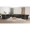 Chesterfield Erra quilted furniture set with sleeping function