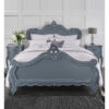 Chloe Antique French Style Grey Bed