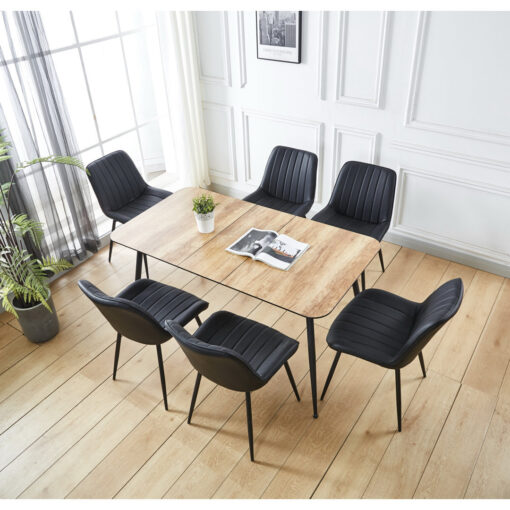 Cullompton 6 - Person Extendable Dining Set