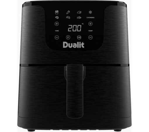 DUALIT 89230 Air Fryer - Black, Black