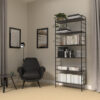 Dakota 204cm H x 85cm W Metal Standard Bookcase