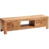 Dakota Light Mango Plasma Media Unit - Light Wood