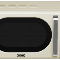 De'Longhi Argento Flora 800W Standard Microwave - Cream