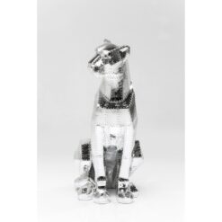 Deco Figurine Sitting Cat Rivet 82cm