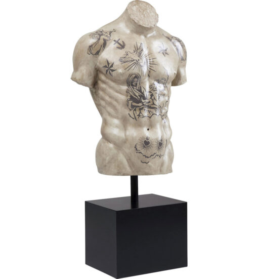 Deco Object Torso Tattoo