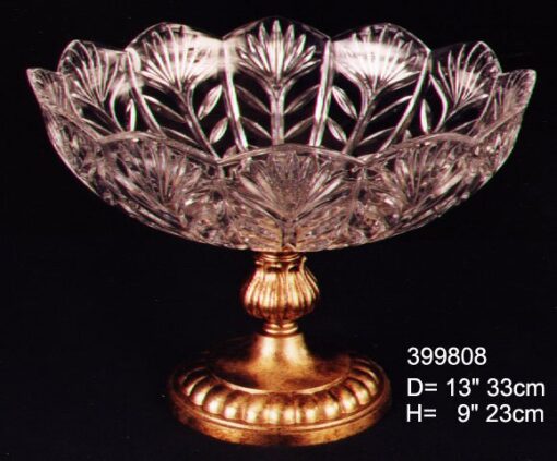 Decorative Accesory Clear Full Cut Dish